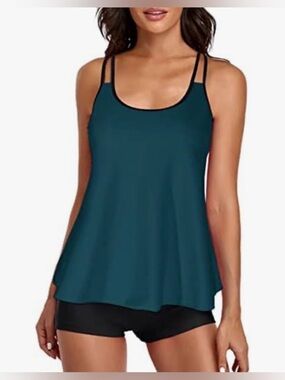Urchics Women’s Tankini Top Size Small